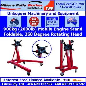 Millers Falls 900kg Folding Engine Stand 360 Degree Rotation