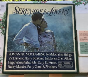 Serenade For Lovers 10x12 LP Records Vinyl Box Set
