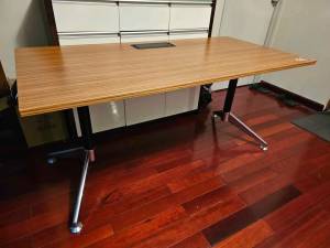 office table darkwood