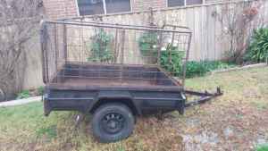 Trailer Hire With Cage 6X4 $10 for an Hour.