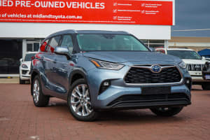 2021 Toyota Kluger Axuh78R Grande eFour Galena Blue 6 Speed Constant Variable Wagon Hybrid