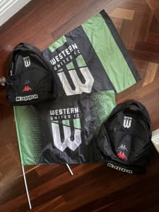 Western United Soccer Merchandise - Flags & backpacks