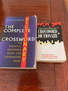 COMPLETE CROSSWORD DICTIONARY AND AUST CROSSWORD DICTIONARY