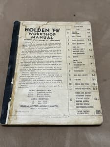Holden FE Workshop Manual