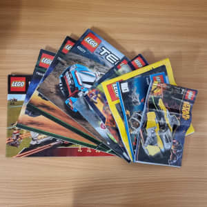 Assorted Lego Technic Star Wars Nexo *Manuals ONLY* x9 Bundle 1