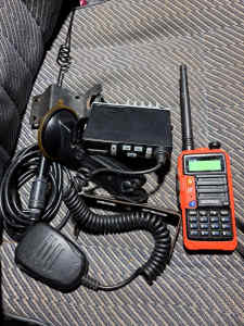 NEED IT GONE THIS LONG WEEKEND cb radio and hand held