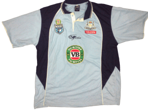 NSW Blues 2005 State of Origin Mens Retro Jersey