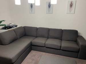 Focus Furniture 5 Seater Couch & Ottoman