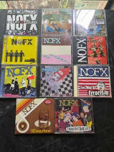 11 x NOFX CDs for Sale.