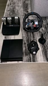 PS4 and G29 Steering Wheel Shifter