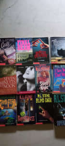 Assorted young adult novels from the 1990s