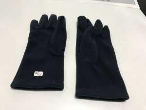 pair of blue ladies gloves $3 for the pair