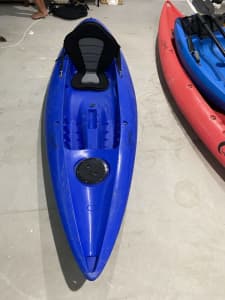 Kayak, canoe, paddle and backrest Guy Leeach Pro Series
