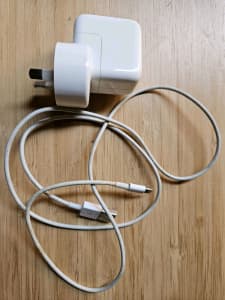 Apple iPhone iPad Charger and USB Cable