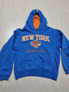 Kids Boys Girls New York Knicks NBA Basketball Jumper Hoodie