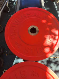 Olympic bumper plates 