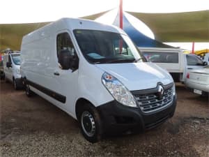 2018 Renault Master X62 Mid Roof LWB AMT White 6 Speed Sports Automatic Single Clutch Van