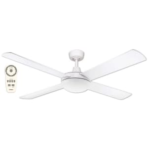 Martec Lifestyle DC52 Ceiling Fan, 24W Dimmable LED White - DLDC1343WR