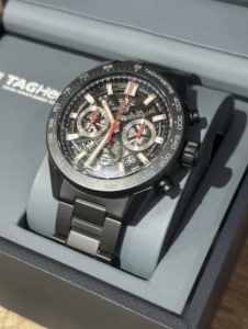 TAG Heuer Carrera Calibre Automatic Black Ceramic ⌚️ Revesby Bankstown Area Preview