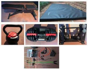 Home Gym Kit - No Negotiating (this is a bargain). Pickup only