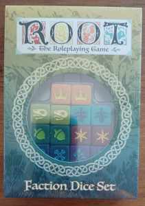 Root: The Roleplaying Game Factional Dice Set NEW