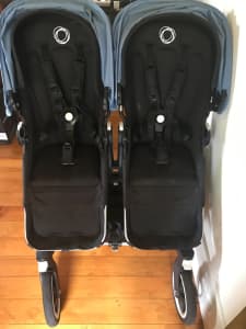 Bugaboo Donkey TWIN pram including 2 bassinets and 2seats