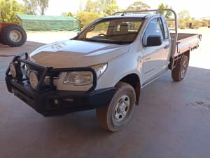 2013 HOLDEN COLORADO DX (4x4) 5 SP MANUAL C/CHAS