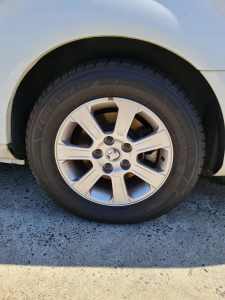 Holden Ve omega wheels 16 inch Bridgestone tyres