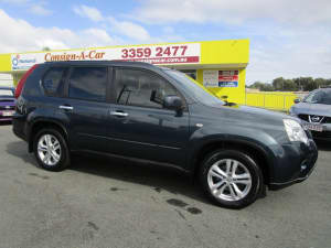 2012 Nissan X-Trail T31 Series IV ST Blue 1 Speed Constant Variable Wagon