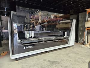 In Stock: 1530 Enclosed Table Fiber Laser Cutter - 6KW Laser Power