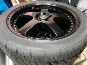 Wheels and tyres 20'inch FR1 Simmons