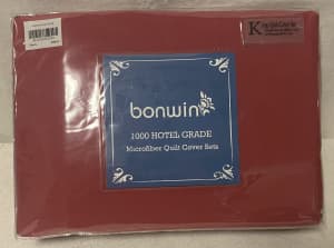 Bonwin King Quilt Cover Set
