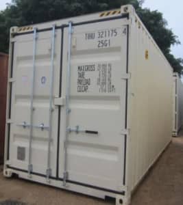 20 High Cube Double Door Shipping Container