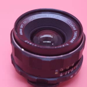 Pentax 35mm f/3.5 Super Multi Coated Takumar. M42 Vintage Lens