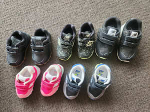 Various Infant New Balance 574 shoes 