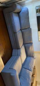 Pottery Barn 3 piece sectional sofa with wedge. In perfect condition.