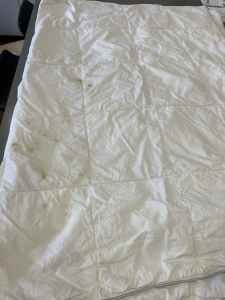 Free good quality Single duck down light summer Quilt