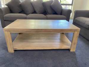 Coffee table, hall stand and occasional table - matching set