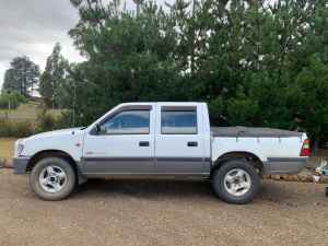 1998 HOLDEN RODEO LT 5 SP MANUAL CREW CAB P/UP WITH TRAILER