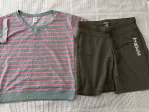 Women's Size 10 Shorts and top
