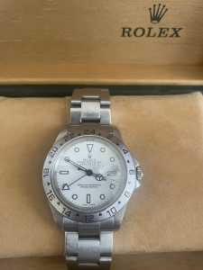 Rolex Explorer II 16570 Polar Dial