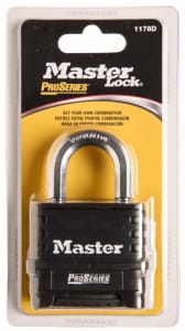 MasterLock 1178DAU ProSeries® 57mm Combination Padlock