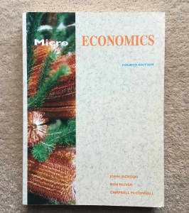 Microeconomics by John Jackson, Ron McIver and Campbell McConnell