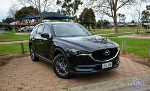 2017 Mazda CX-5 KF4WLA Touring SKYACTIV-Drive i-ACTIV AWD Black 6 Speed Sports Automatic Wagon