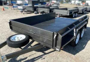 10x6 Tandem Heavy Duty Box Trailer for Sale in Melbourne 15 inch High