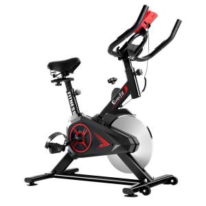 Spin Bike 10kg Flywheel Exercise Bike Fitness Workout Cycling...
