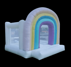 New Custom Inflatable Rainbow Jumping Castle