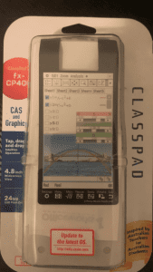 ClassPad II fx-CP400 (CAS and Graphics Calculator)
