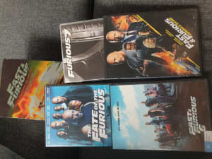 Fast and furious dvd bundle 