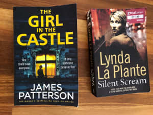 JAMES PATTERSON 2022 BEST SELLER THE GIRL IN THE CASTLE - BOOK, NOVE